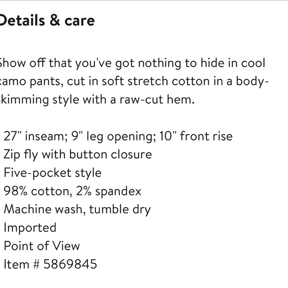 Kut from the Kloth - Connie High Rise Skinny Ankle - Camo - Picture 8 of 9